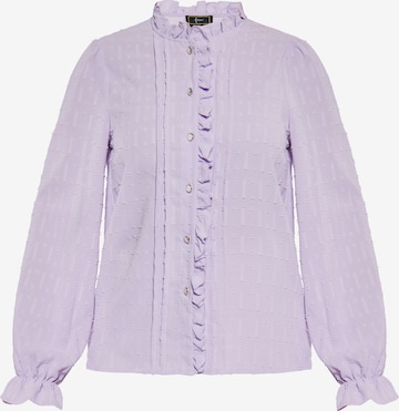 faina Blouse in Purple: front