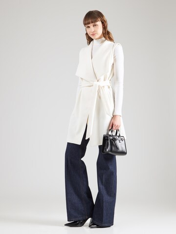 VILA Vest 'VICooley' in Beige: front