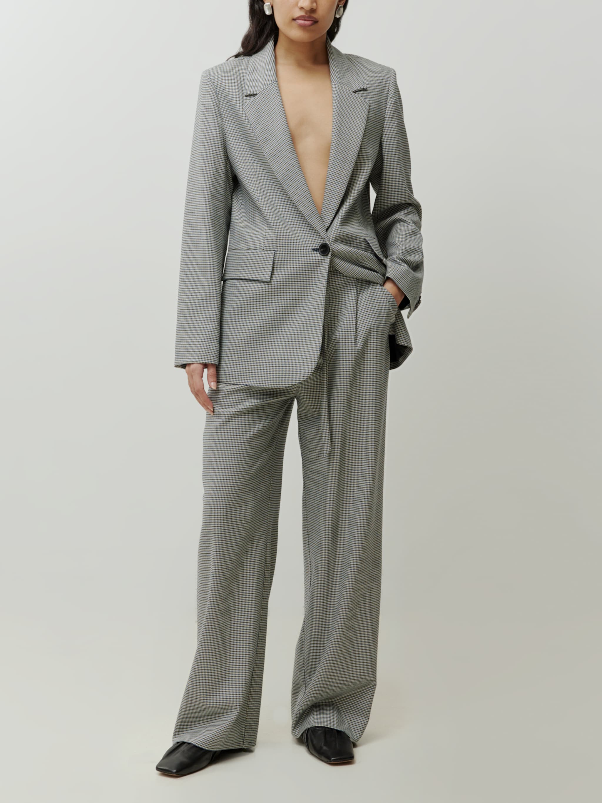 EDITED Produits Pantalon à pince 'Annelie' beige