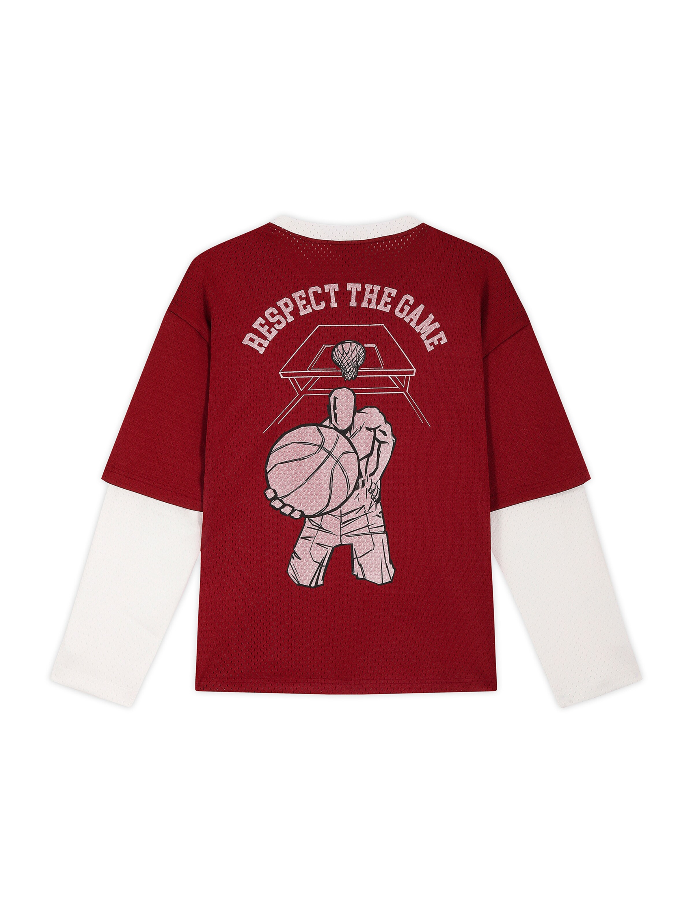 AND1 Tričko - Červená