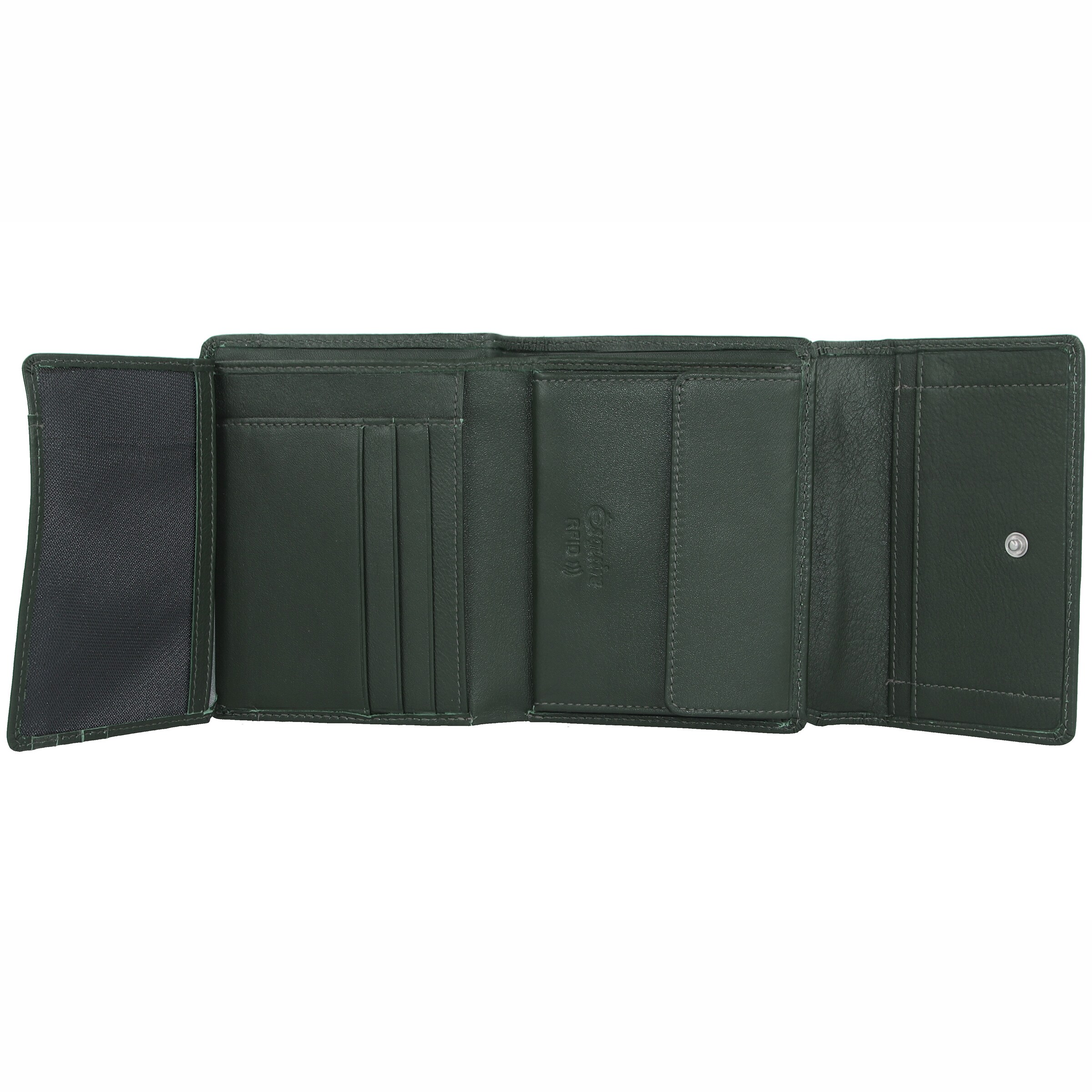 Esquire Wallet 'Viktoria' in Green