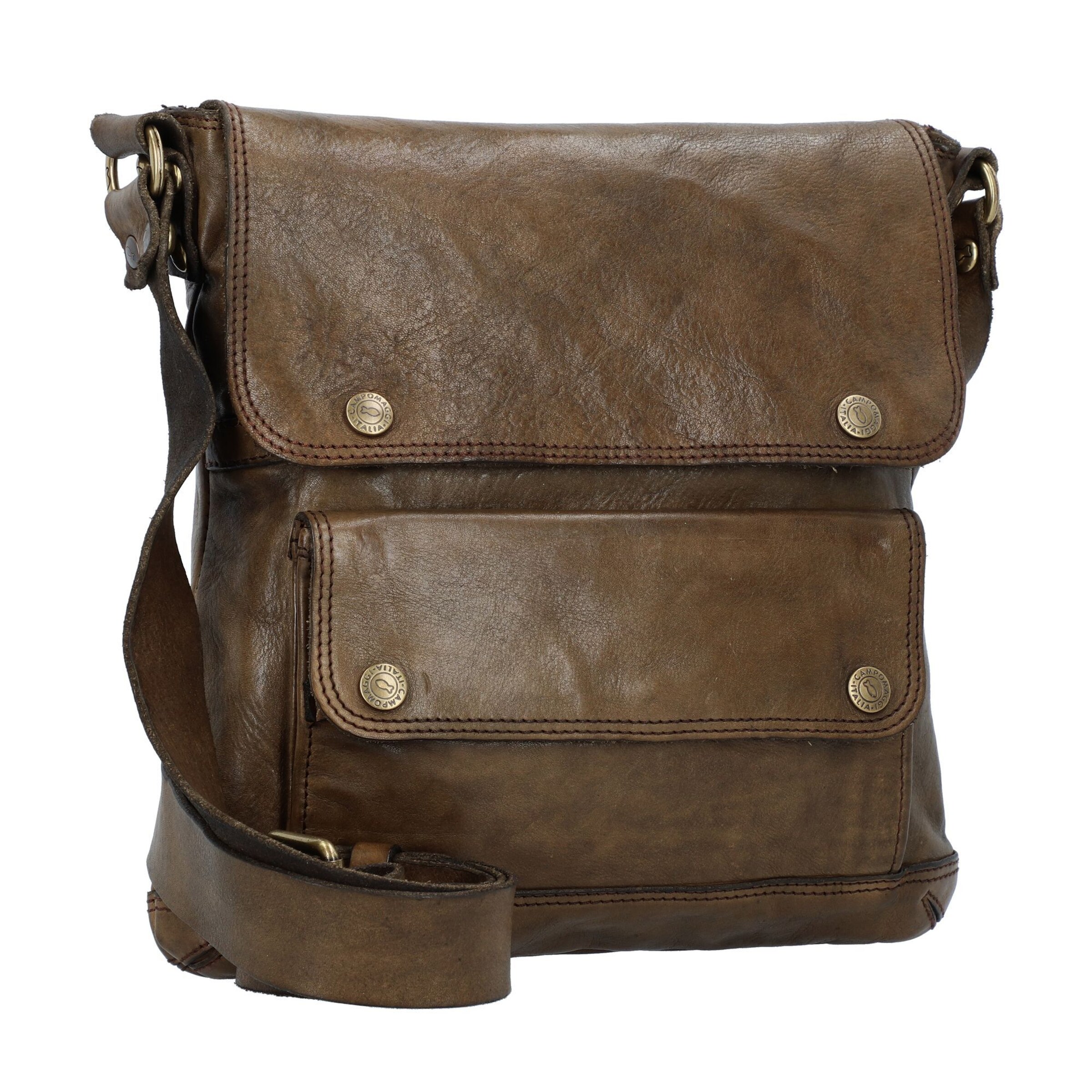 Campomaggi Schoudertas in Groen