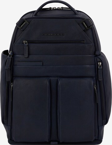 Piquadro Backpack 'Paavo' in Black: front