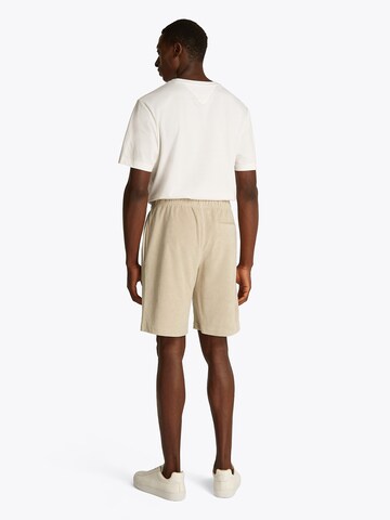 TOMMY HILFIGER - Regular Calças em castanho: atrás