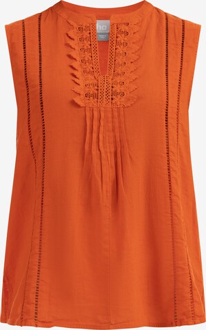 Usha Blouse in Oranje: voorkant