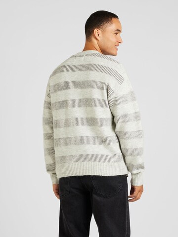 JACK & JONES Knit cardigan 'JCOSPACE' in Grey