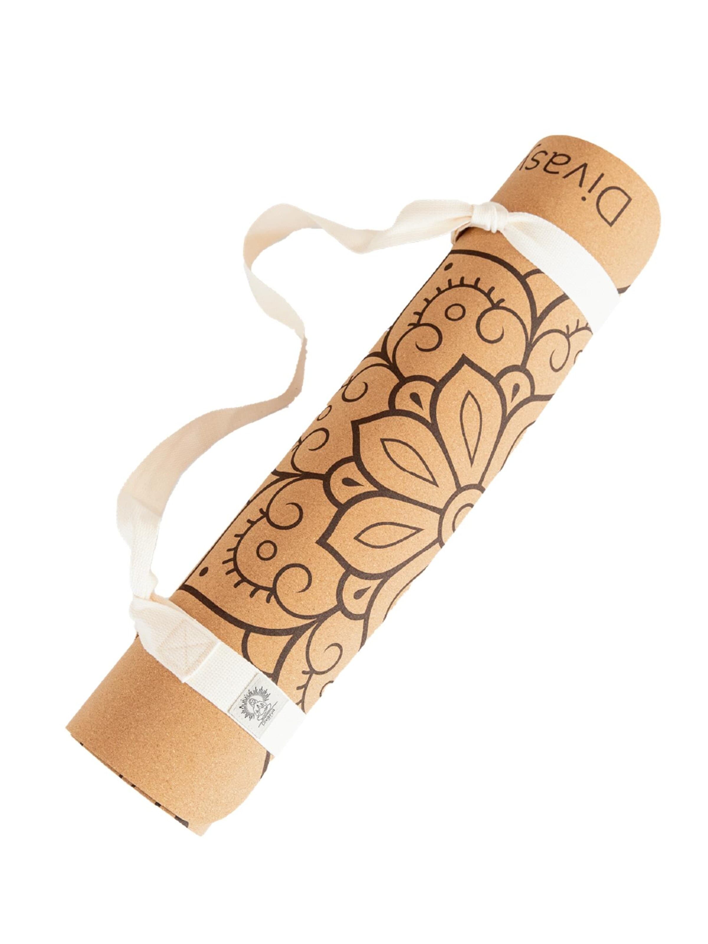 Divasya Mat 'Mandala' in Brown