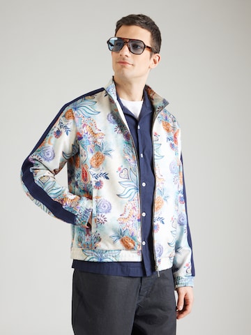 Just Cavalli Tréning dzseki 'TROPICAL GARDEN' - kék: elől