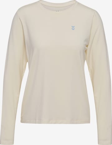 Hummel Functioneel shirt in Wit: voorkant