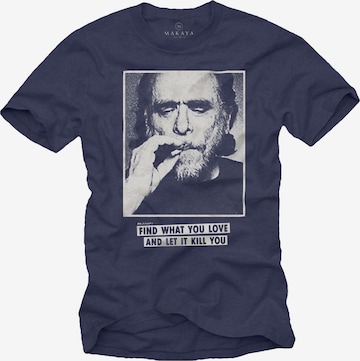 MAKAYA Shirt in Blue: front