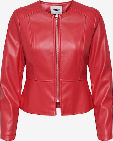Giacca di mezza stagione 'ONLSARAMY' di ONLY in rosso: frontale