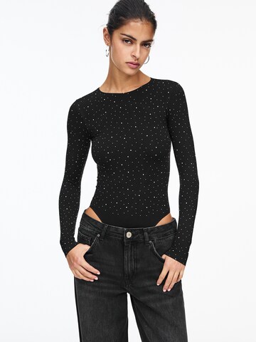 Pull&Bear Body in Schwarz: Vorderseite