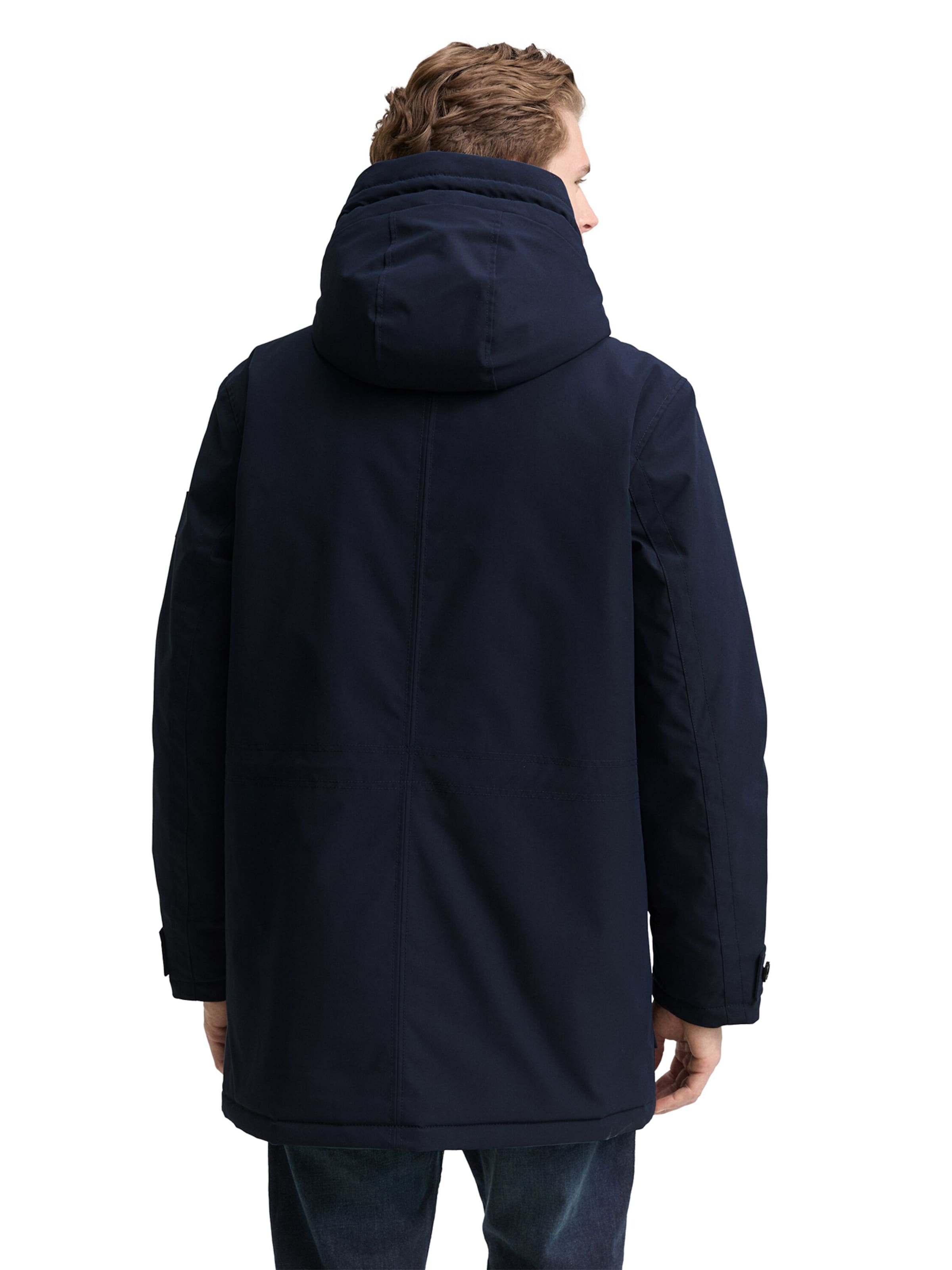 TOM TAILOR Winterparka in Blau