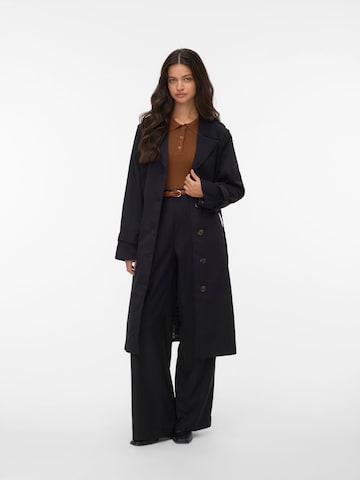 Manteau mi-saison VERO MODA en noir : devant