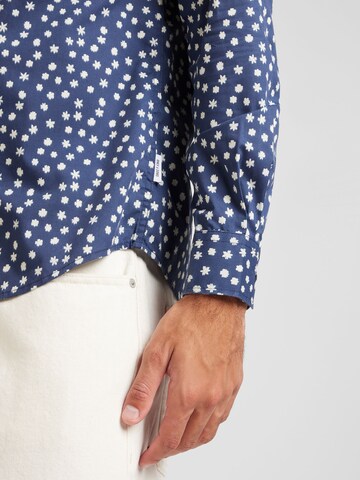 Only & Sons Slim Fit Hemd 'ONSSANE' in Blau