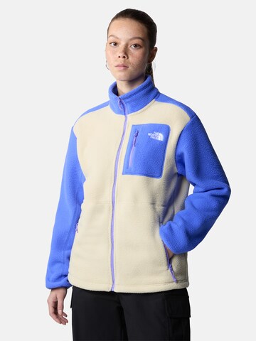 THE NORTH FACE Functionele fleece jas 'YUMIORI ' in Beige: voorkant