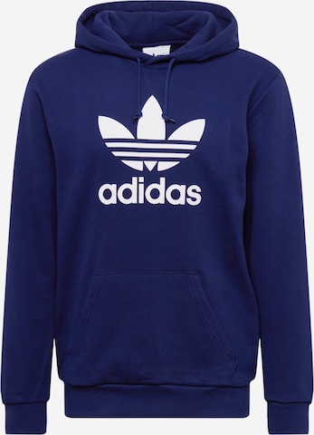 ADIDAS ORIGINALS Sweatshirt in Blue: front