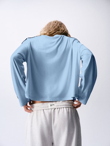 self. Shirt in Blauw