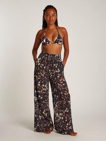 Calvin Klein Swimwear Triangel Bikinitop 'TRIANGLE' in Zwart