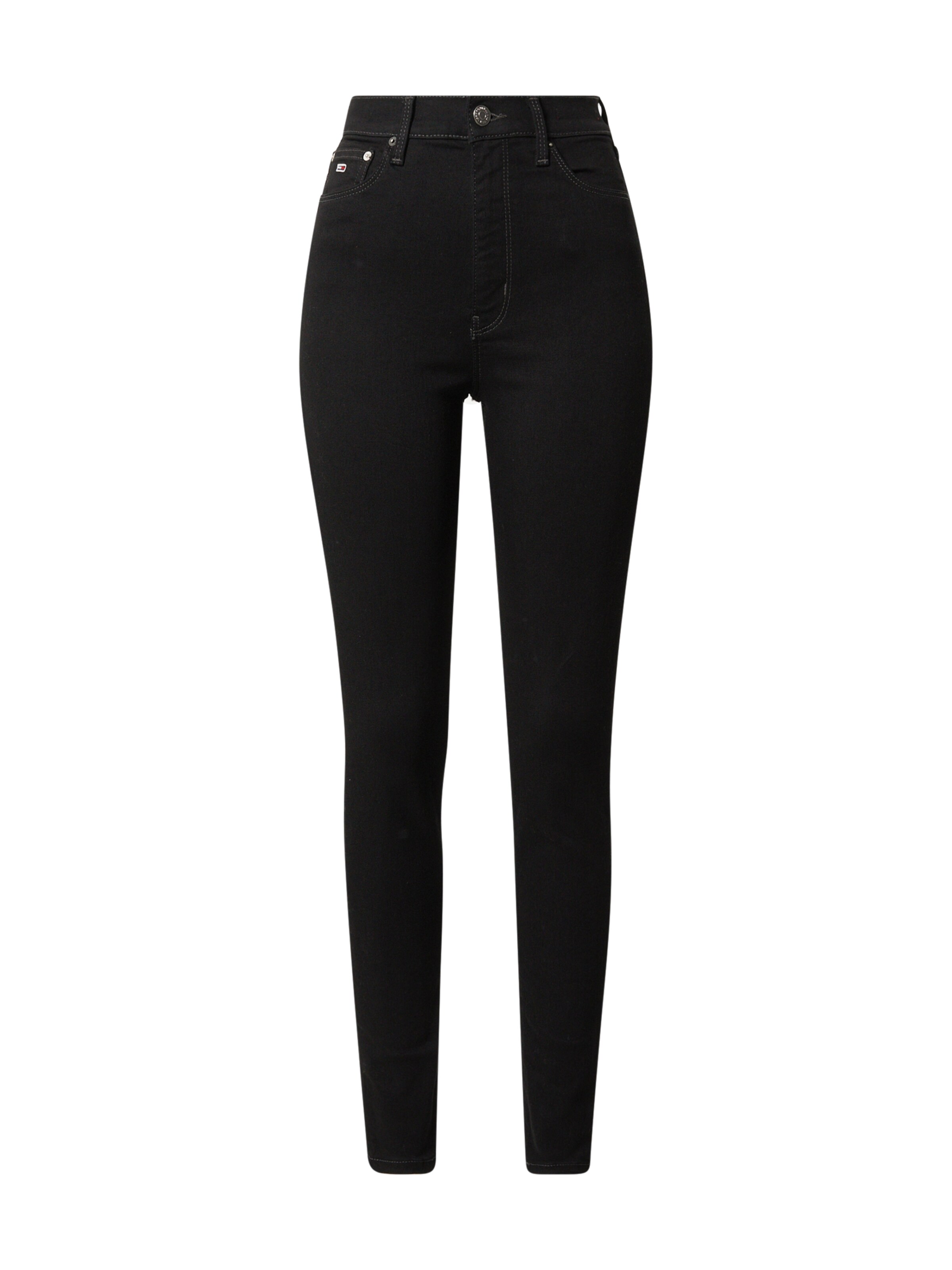 Frauen Große Größen Tommy Jeans Jeans 'MELANY' in Schwarz - QX10657