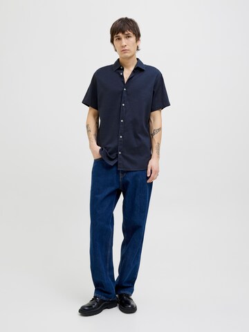 JACK & JONES Comfort Fit Hemd in Blau