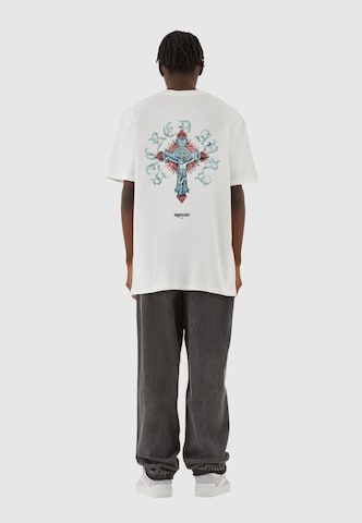 MJ Gonzales T-Shirt 'CROS x' in Weiß