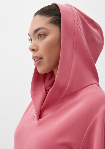 Sweat-shirt TRIANGLE en rose