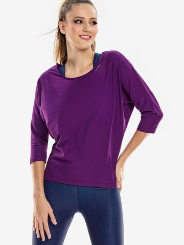 Winshape Funkcionalna majica 'DT111LS' | vijolična barva: sprednja stran