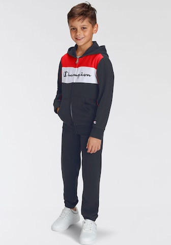 Champion Authentic Athletic Apparel Tracksuit in Blue: front