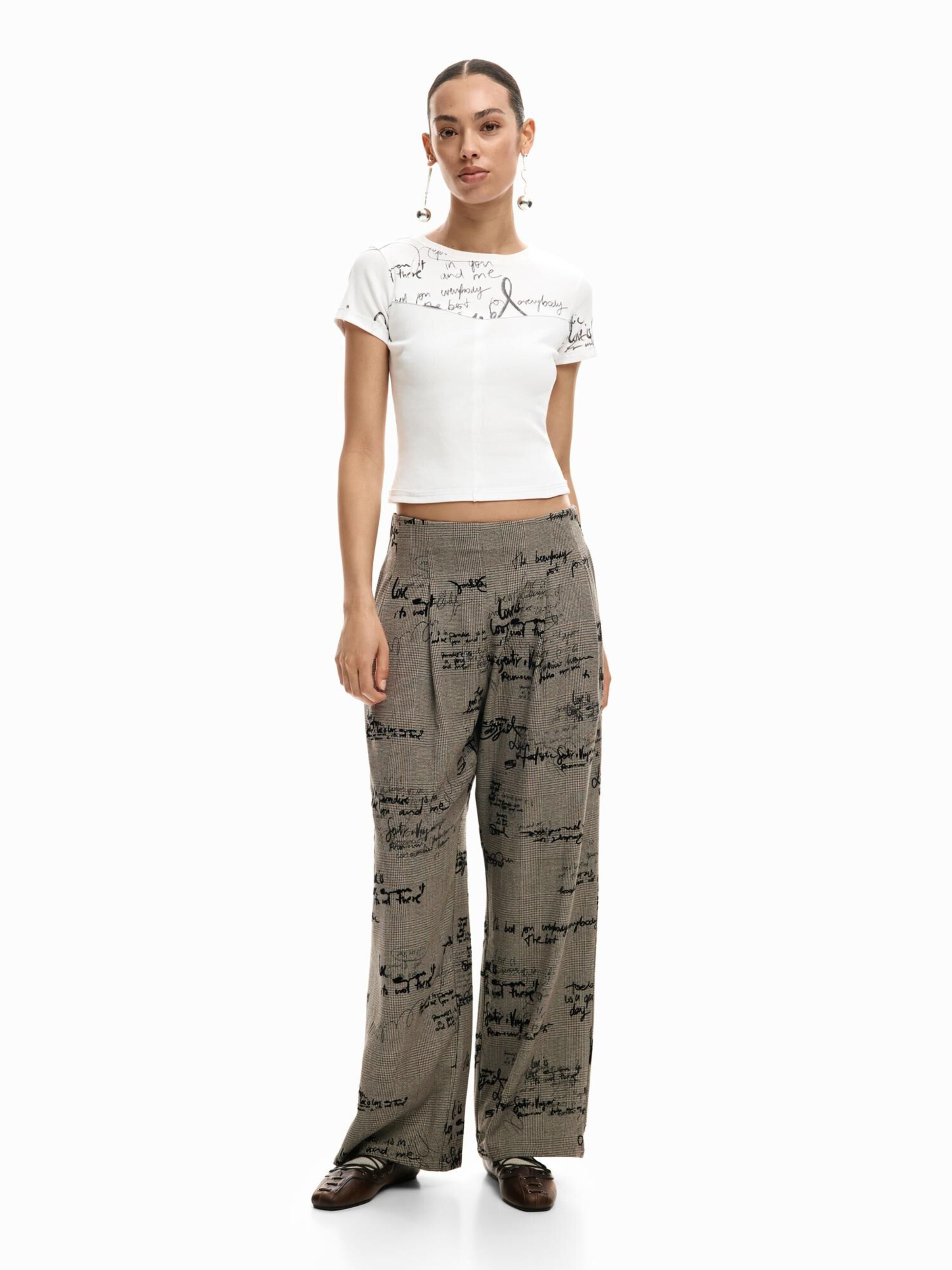 Desigual T-Shirt in Weiß