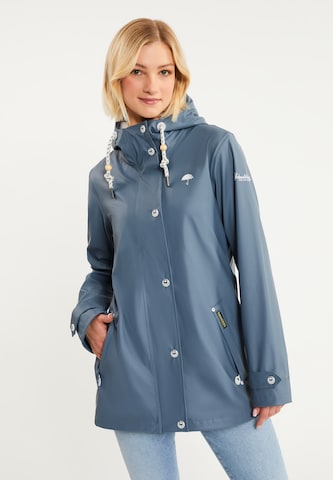 Schmuddelwedda Regenjacke in Blau: predná strana