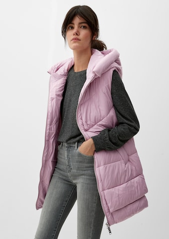Gilet s.Oliver en rose : devant