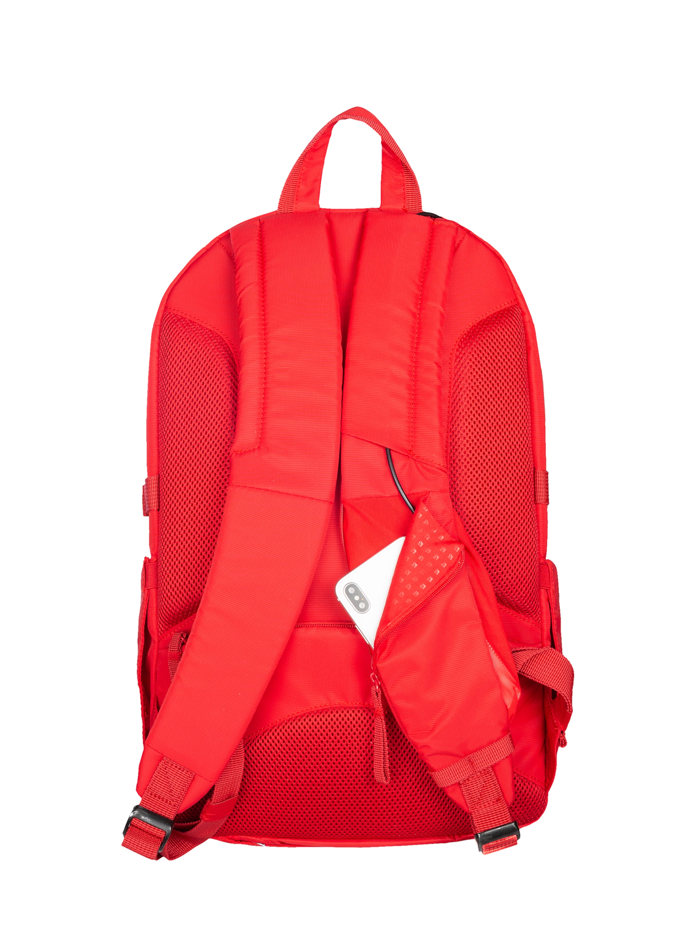 Zaino 'Zaino Unisex Nylon con Zip - 31x46,5x17 cm' di TUCANO in rosso
