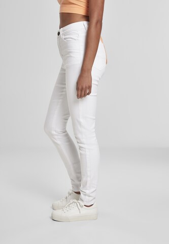 Urban Classics Skinny Jeans in Weiß