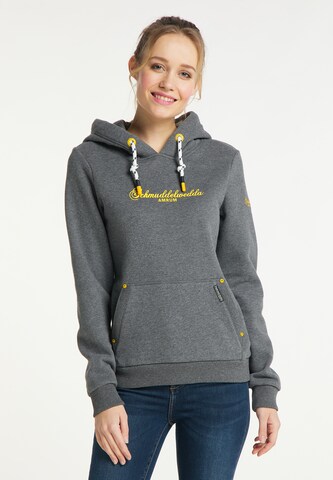 Schmuddelwedda Sweatshirt 'Amrum' in Grau: Vorderseite