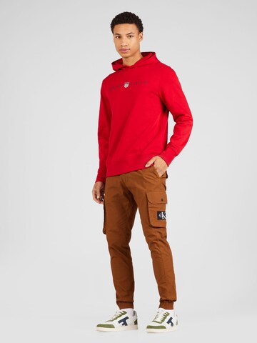 GANT Sweatshirt i röd