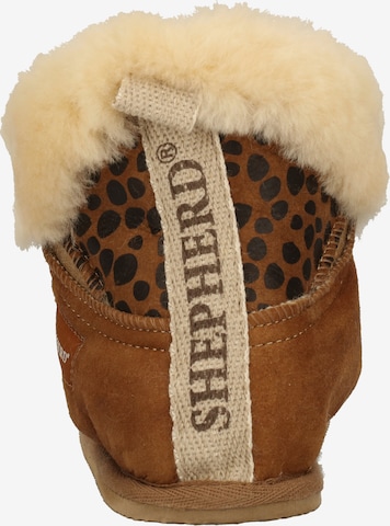 Pantoufle SHEPHERD en marron