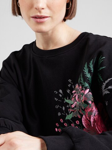 ONLY Sweatshirt 'ONLWANTED' in Schwarz