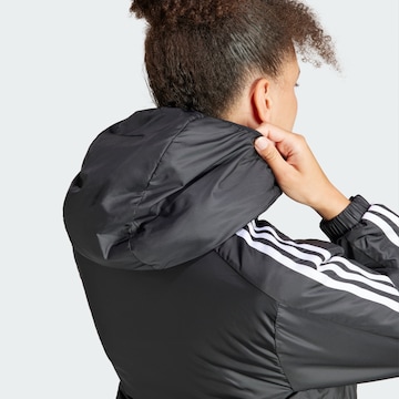 ADIDAS SPORTSWEAR Athletic Jacket 'Essentials 3-Streifen' in Black