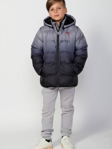KOROSHI Winterjacke in Grau
