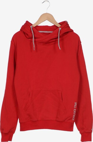 khujo Sweatshirt & Zip-Up Hoodie in L in Red: front