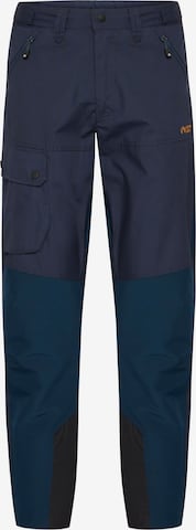 North Bend - Regular Calças funcionais 'Hoki' em azul: frente