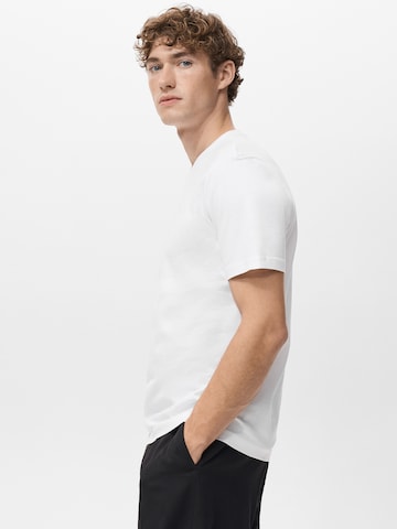 MANGO MAN Tričko 'CHERLO' - Biela