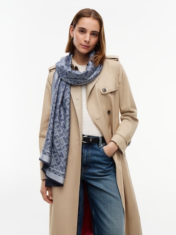 TOMMY HILFIGER Šál - Modrá