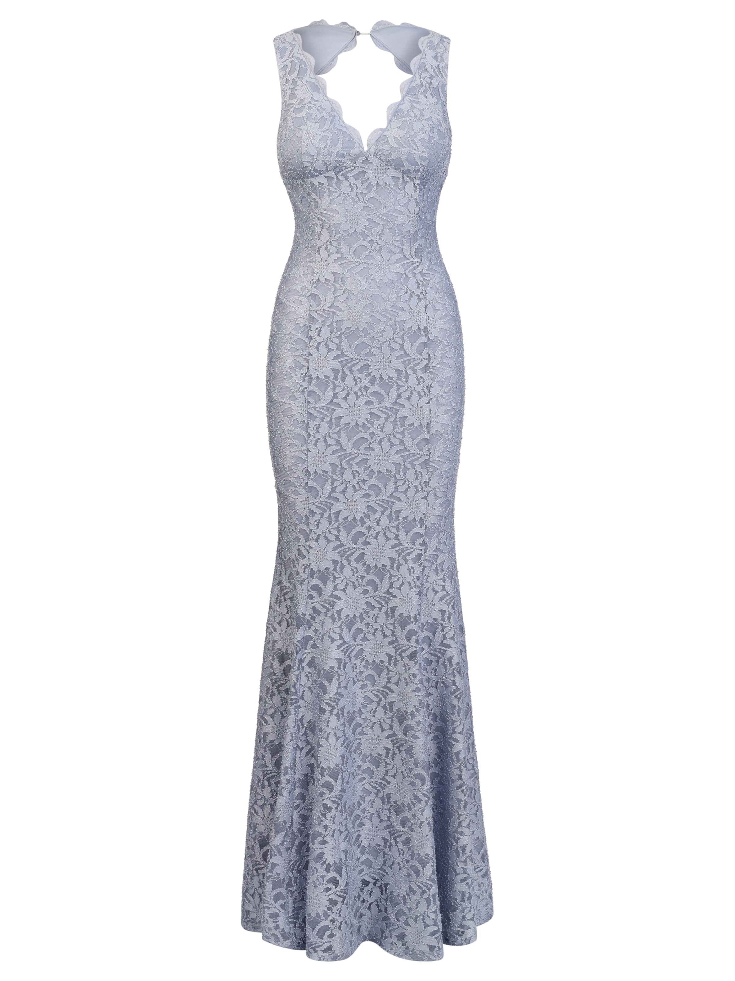 Kraimod Kleid in Blau: Vorderseite
