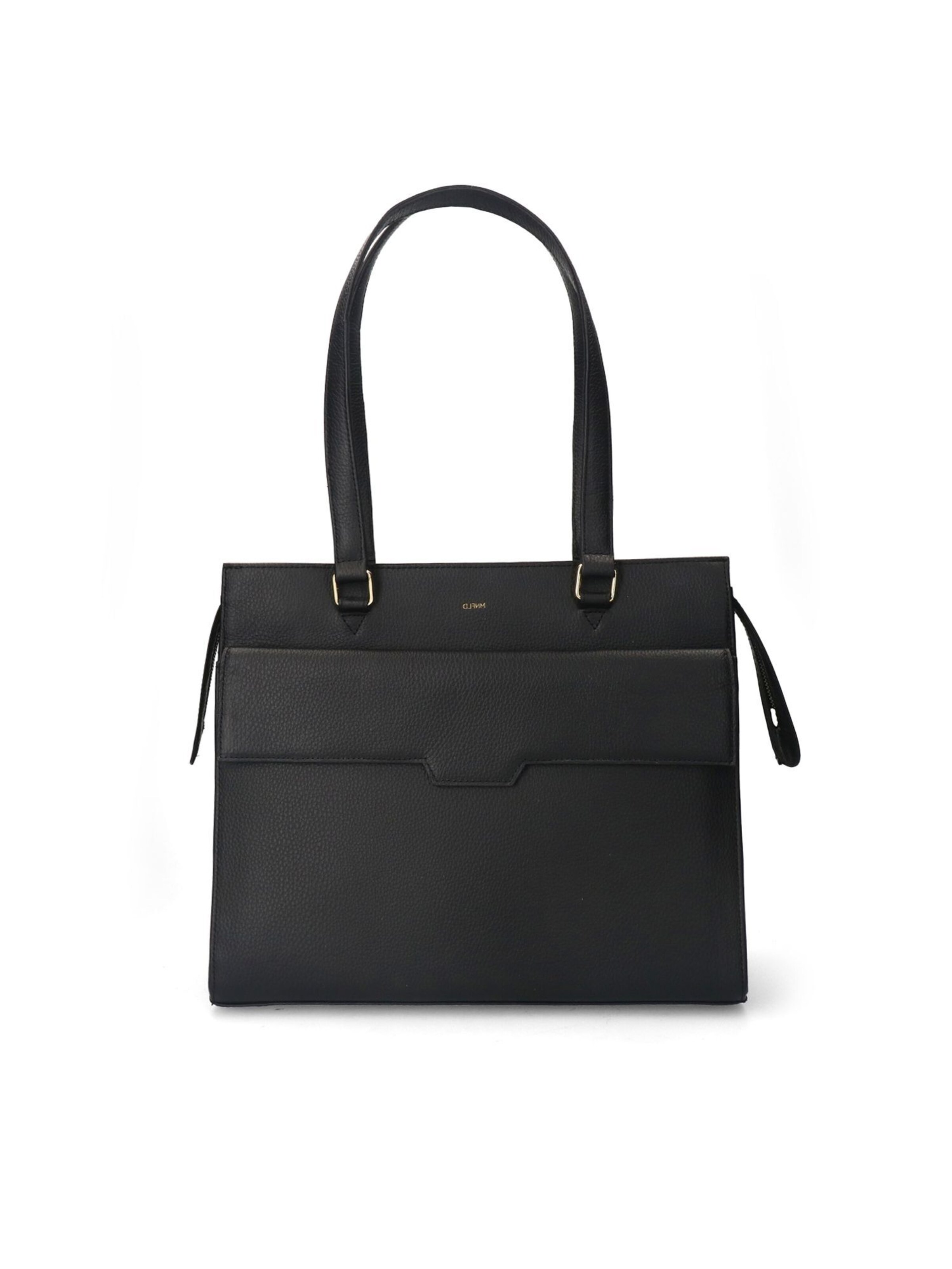 MANFIELD Shopper in Black