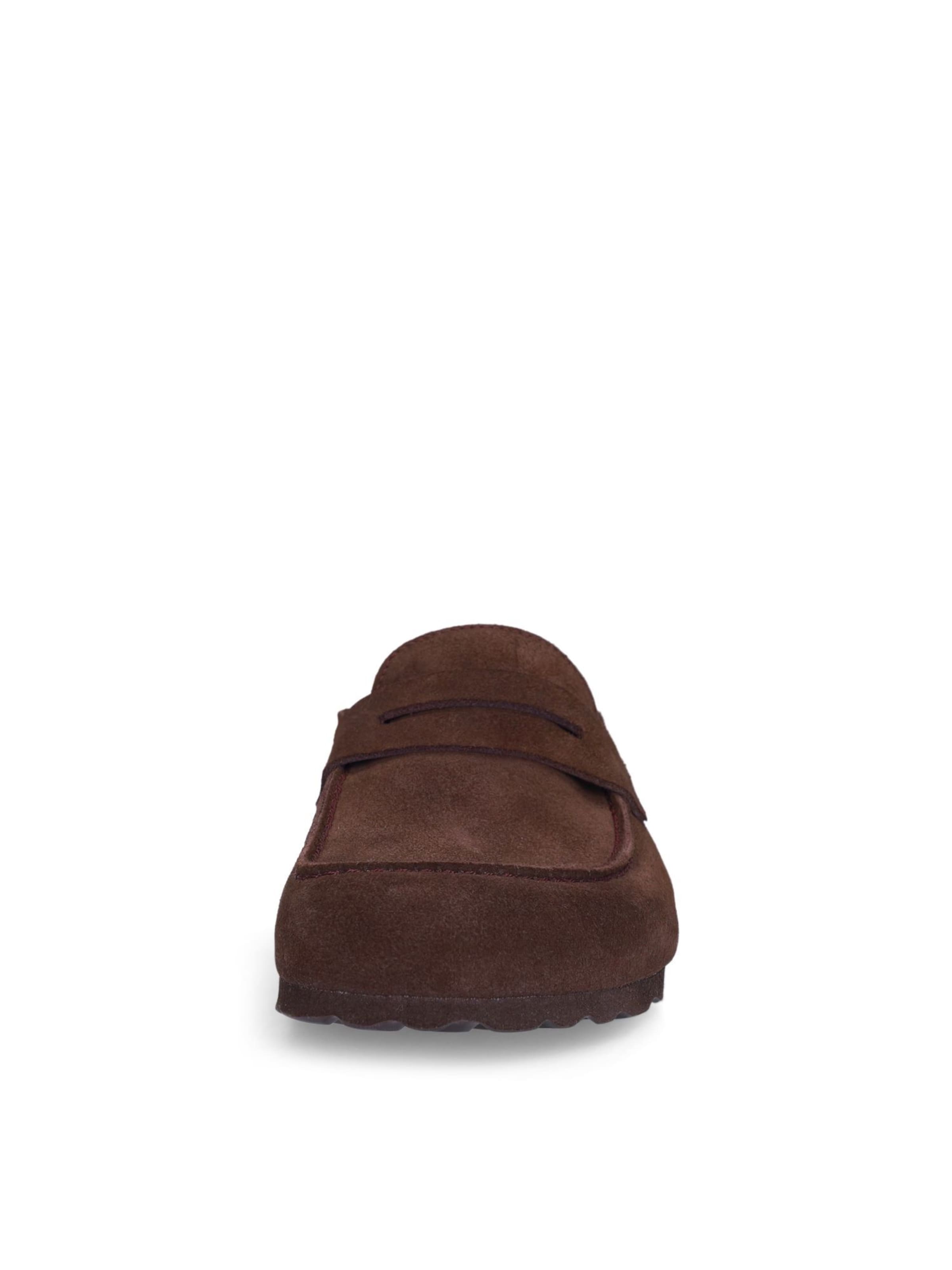 MANFIELD Pantolette in Braun