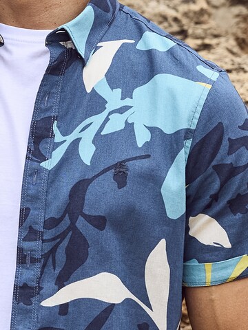 LERROS Regular fit Overhemd in Blauw