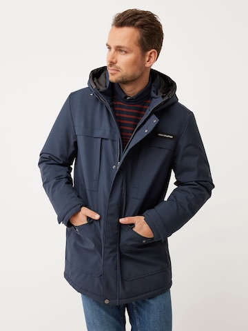 Parka mi-saison MEXX en bleu : devant