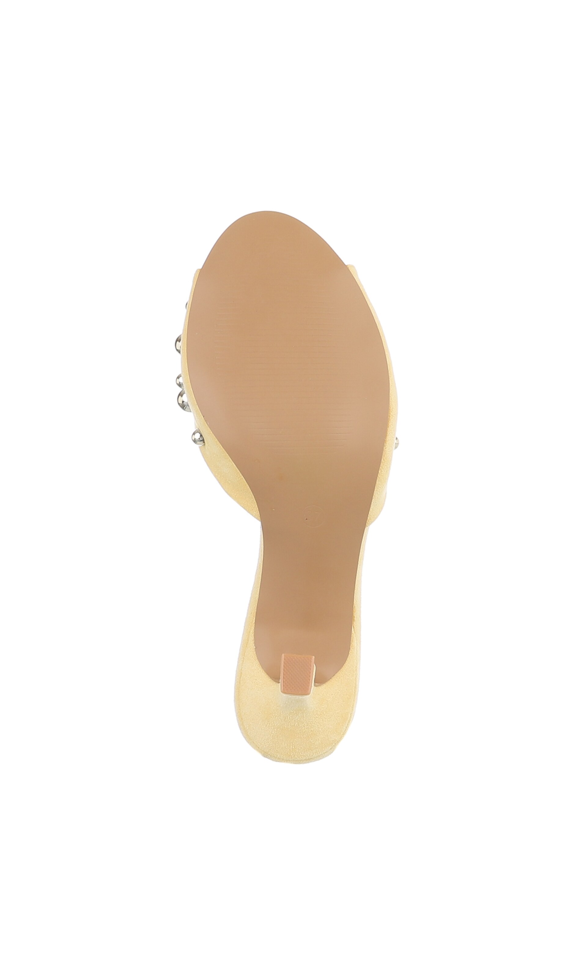Ital-Design Pantolette in Gelb